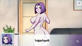 Waifu Hub S2 - Adult Raven in Parodia Hentai, VIENE Molte Volte con il Mio Cazzo Nero Grande!