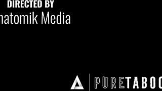 Raaka Nudisti-Pariskunta Houkuttelee Raskaana Olevan Teinin Laney Grayn FFM Kolmoselle Rannalla