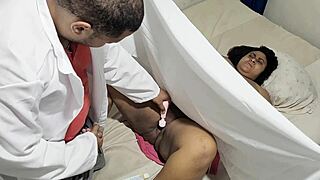 Raw Checkup with Chubby BBW Patient