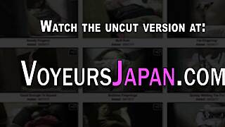 Эй, смотри, как эта японская девушка 18+ жестко трахается в групповухе