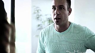 premením lezbičku nevlastnú sestru na hetero v garáži