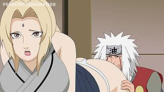 Wow, tsunade slammet i naruto hentai anime del 1!