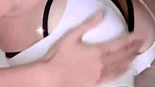 Rysk amatör Lymia river kläder i solostrip