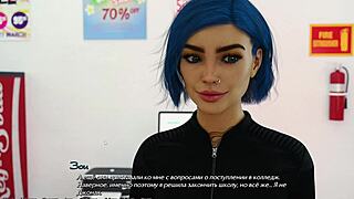 Man, ik ben verslaafd aan dit spel, neuk een sexy hoer met gepiercte tepels in het openbaar!