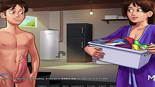 Milujem túto scénu sexu v práčovni v Summertime Saga e3 54