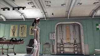 Jururawat putus asa bogel di hospital goda pesakit muda