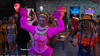 Jugabilidad completa de Being a DIK episodio 9 parte 4 con profesoras y disfraces