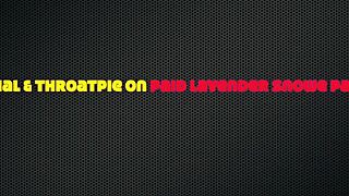 Огненная латина убеждена deepthroat на камеру, пока я не кончу ей в горло. Она берет все как профи.