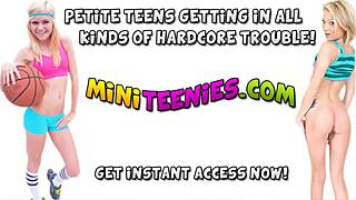 مؤخرة سكارليت الضيقة تركب زب عملاق في أكشن جامح