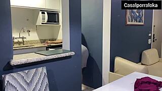 Karen Oliver gets revenge, making her friend fuck two guys while she sleeps