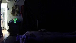 I enjoy Carrie B in blacklight sex