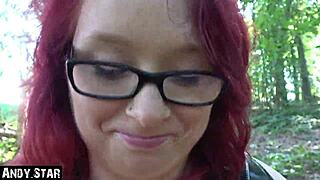 Bound Teen Feels Intense Pleasure In The Forest