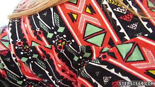 blonde teen asks, 'want me to swallow your obsession?'