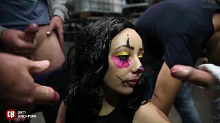 Bambi Takes Killerclown's Monster Cock!