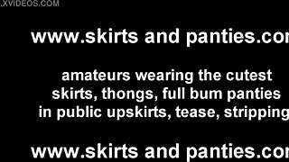 Little 18+ Panties Tease In Underwear