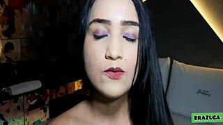 michelli beatriz feels intense pleasure with novice