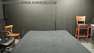 scarlett johnson gets wild under blacklight, showing off her body and taking that big penis