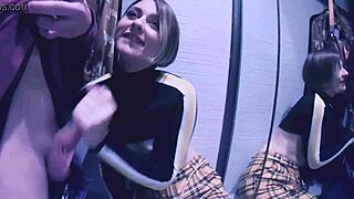 Teen Makes You Off At Dress Room - Amateur Public Spooky Boogie