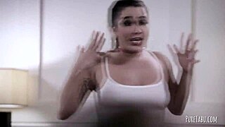 stepdaughters in hot threesome