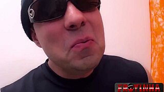 Young Latina Celine Salles craves outdoor anal with Frotinha star