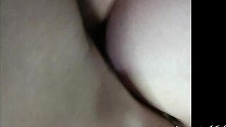 Brunette Babe Orgasms from Cock Fucking