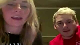 Periscope teen in part 1, are you ready for those blonde tits to show?