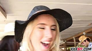 Hey! Farm Girls Sharing a Hard Monster Cock in Wild Group Action!