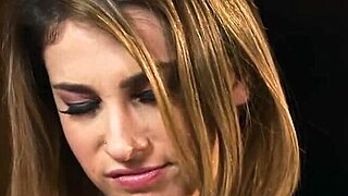 Tribbing teen squirts after kinky foreplay!