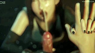 Watch the Best 3D Anime Hentai Blowjob Animation in Game