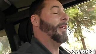 Hairy pussy gets cumshots!