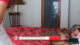 Two amateur teens banging hard on camera at home