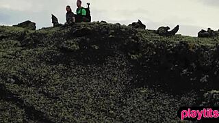 Nasty Photographer Fucks Model Outdoors Passionately