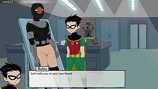 jinx gets pounded hard in this intense hentai episode with massive cocks and wild action