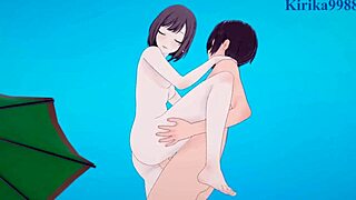 Ichika Hoshino and Ena Shinonome in Wild Hentai Action