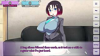 This Waifu Hub S5 Elma parody hentai game ep 1 features a sexy dragon maid who skips preliminaries.