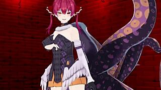 pekora mommy and houshou marine in intense scene