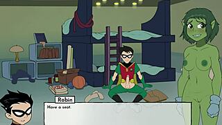 18titans part 23 - wild night with raven in game