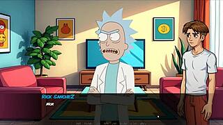 portal porn demoniums parody hentai game ep 1 mortys sister in the shower