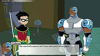 18titans part 23 - wild night with raven in game