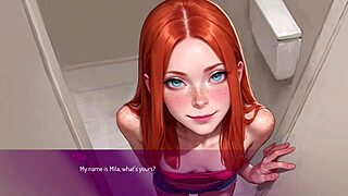 Wife meets stranger in public toilet