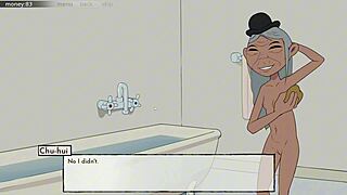 In 18titans part 25, Jinx and Blackfire engage in detailed funtime scenes with black characters in hentai style.