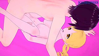 Mami Tomoe And Ashley Taylor In Wild Creampie Sex From Madoka Magica Hentai