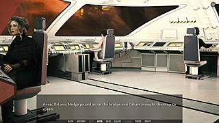 Hey, check this Asian girl with no bra in Unending Void 55!