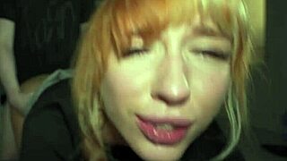 Busty Redhead Lilly Mays Spoils Her Man In A Fun Session