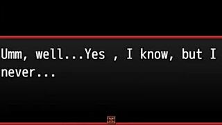 Ghost and maid compete in double blowjob hentai game episode