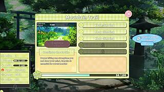 Summer Clover's BDSM Session And Footjob In Harem Game