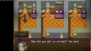 i saw her pussy exposed during gym workout in harem game