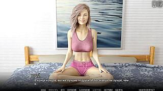 Exploring Panties and Natural Tits in University of Problems Gameplay Part 19