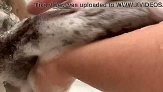 Petite Blonde Step Sister Tricks Step Brother in Bathroom for Sex