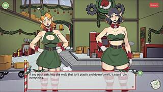 Claus Secret Surprise Xmas Hentai Game Ep 2 Christmas Factory Making Sextoy Now